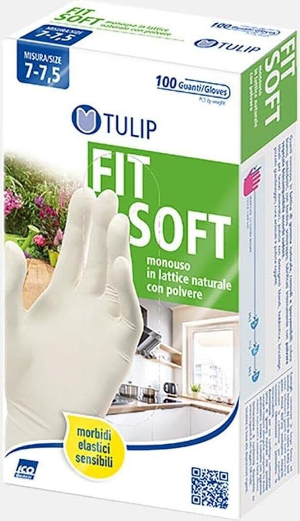 Tulip Guanti Monouso Taglia M, 100 Pezzi