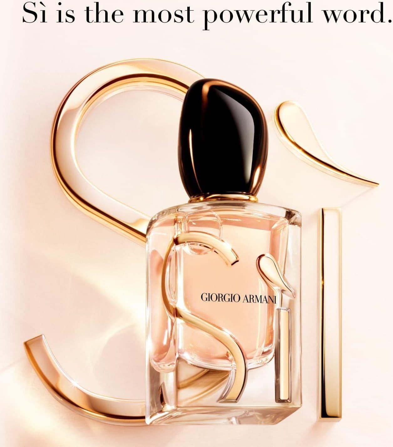 Profumo Giorgio Armani Sì Eau de Parfum per Donna, 50 ml - Fragranza Elegante e Sensuale