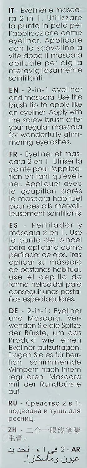 Naj Oleari sparkling queen mascaliner, mascara e eyeliner 01 Glitter