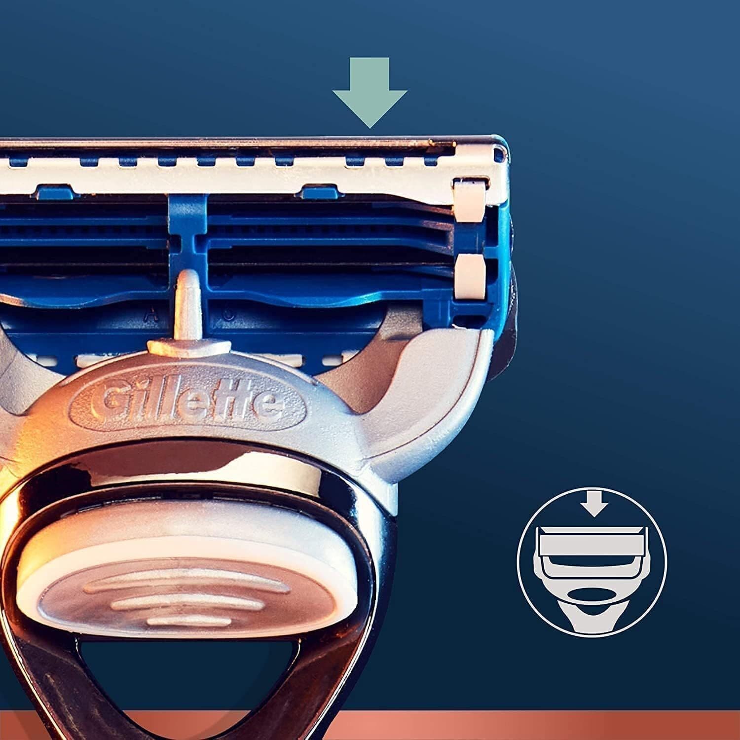 Rasoio Gillette King C Precisione per Rasatura del Collo