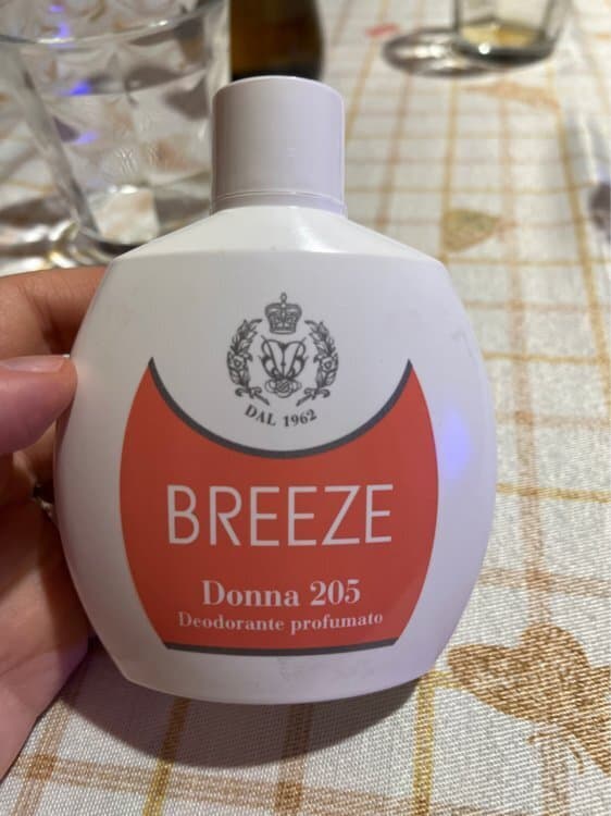 Breeze Deo Squeeze Donna 205 Ml.100