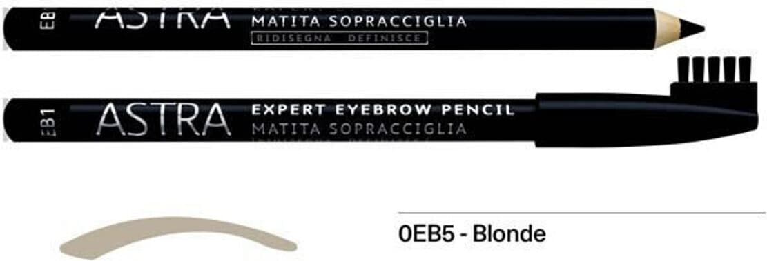ASTRA Expert Eye-Brow Pencil | EB5 Durable Eyebrow Pencil | Long-Lasting Define and Fill