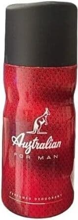 Deodorante Uomo Australian Perfumer Rosso 150 ml - Fragranza Duratura Alta Qualità