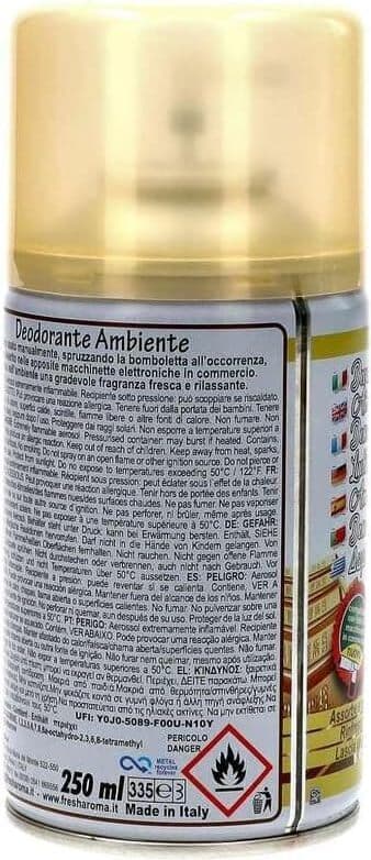 Deodorante per Ambiente One Million - Ricarica Fragranza Lussuosa 250ml Codice 00198