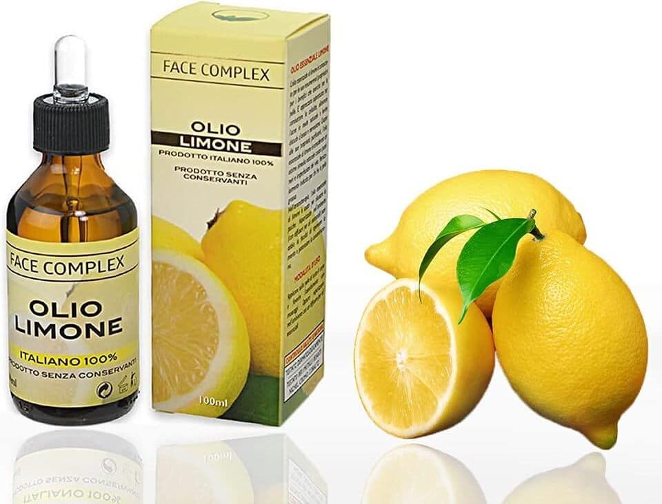 Olio Essenziale di Limone 100% Puro e Italiano - Flacone da 100 ml - Aromaterapia Alta Qualità