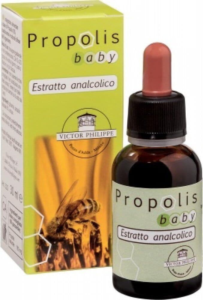 Victor Philippe - Estratto Analcolico di Propoli Baby, Integratore Naturale per Bambini