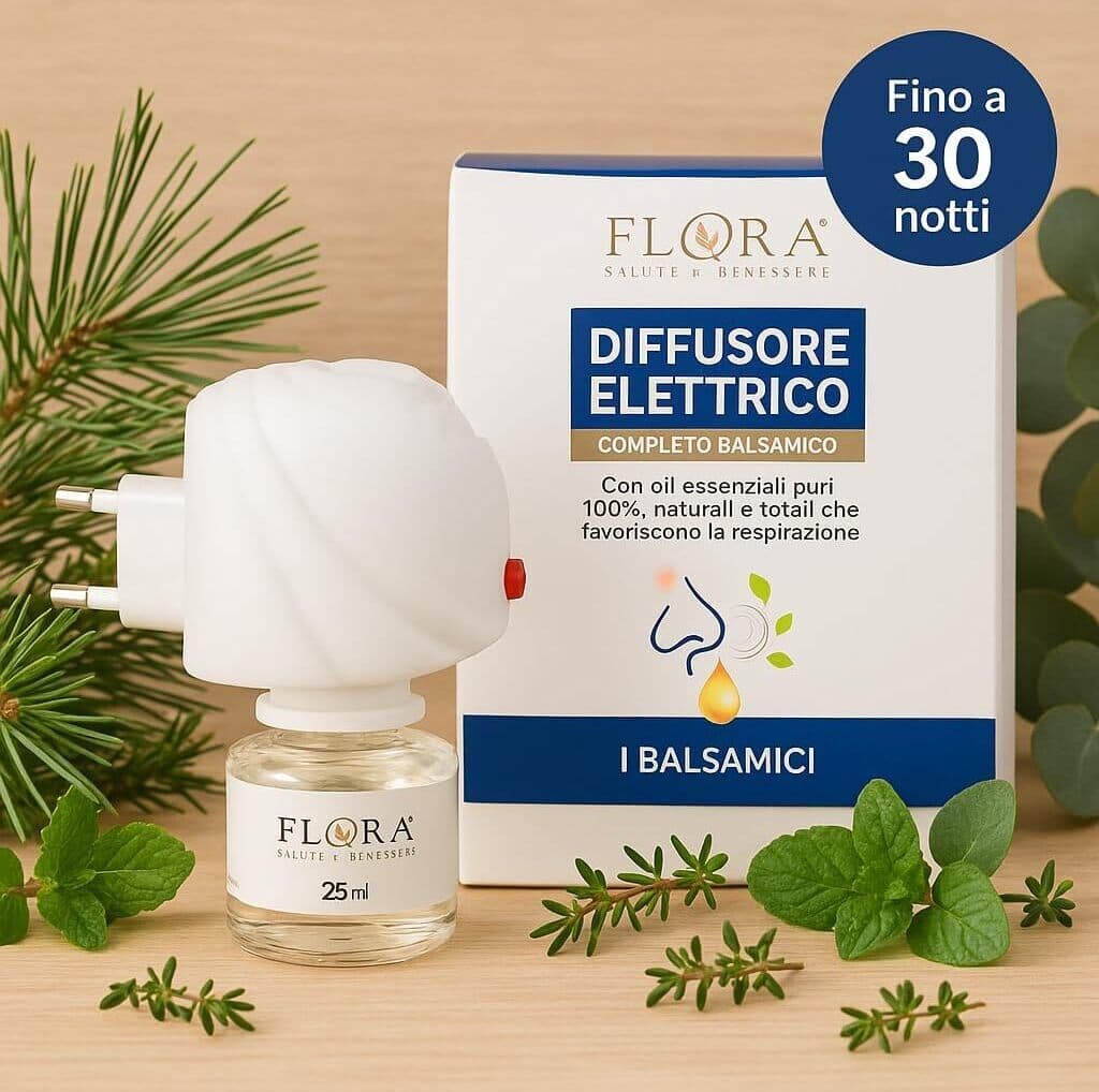 Diffusore Elettrico Aromaterapia per Ambiente con Oli Essenziali Naturali