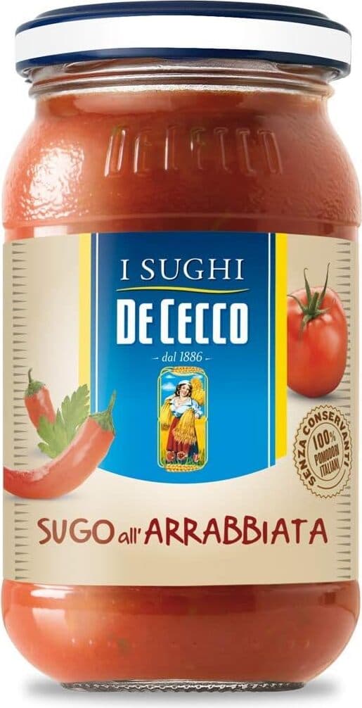 De Cecco Sugo De Cecco Pesto De Cecco Pomodoro De Decco (Sugo all'arrabbiata)