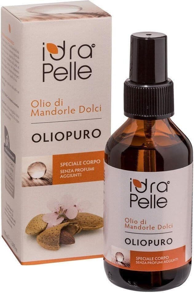Olio di Mandorle Dolci Idrapelle Oliopuro - Nutriente Naturale per Pelle Morbida e Luminosa