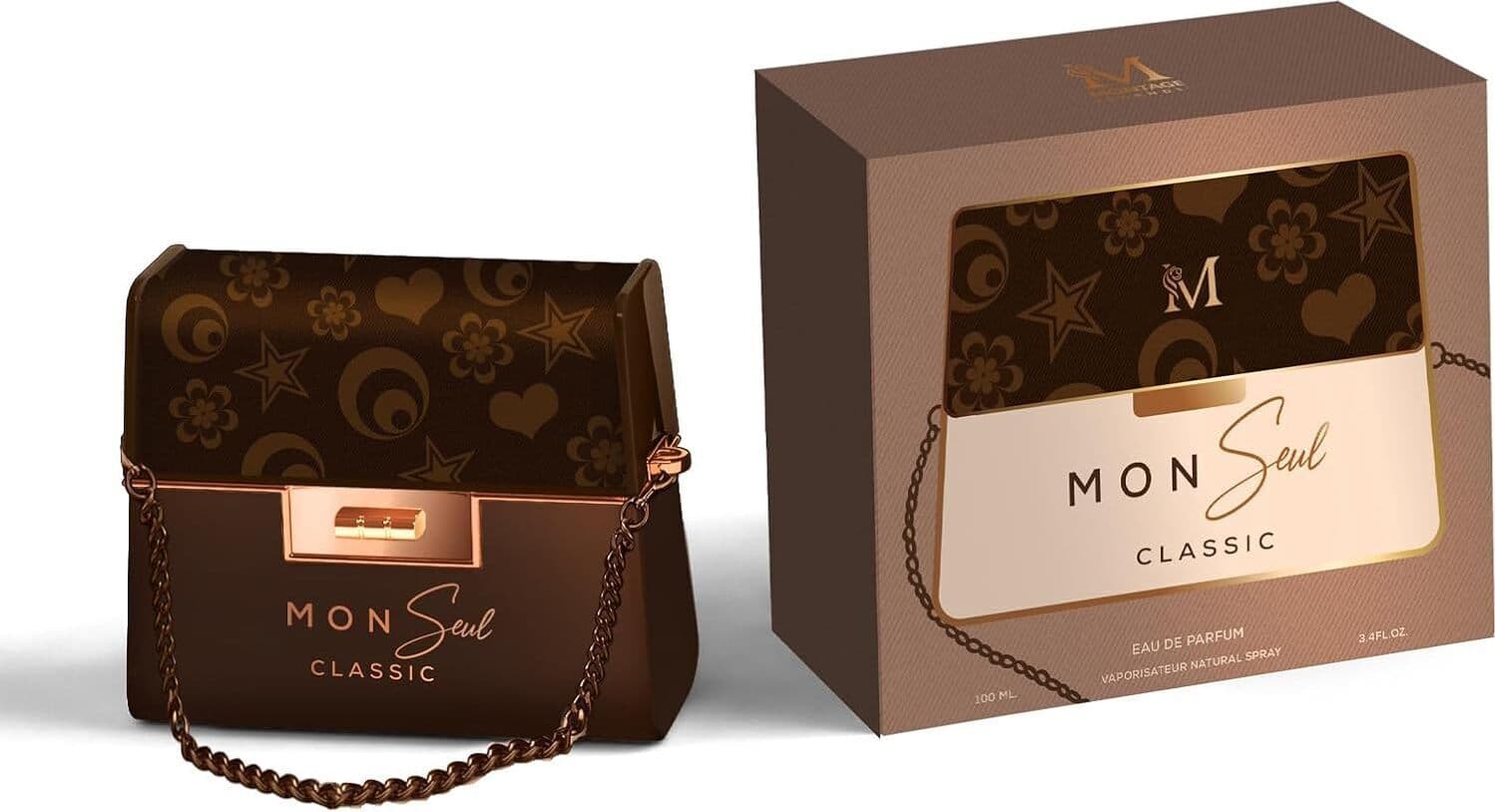 Profumo da Donna MON SEUL CLASSIC di MONTAGE BRANDS - Eau de Parfum 100ML - Fragranza Esclusiva e Duratura