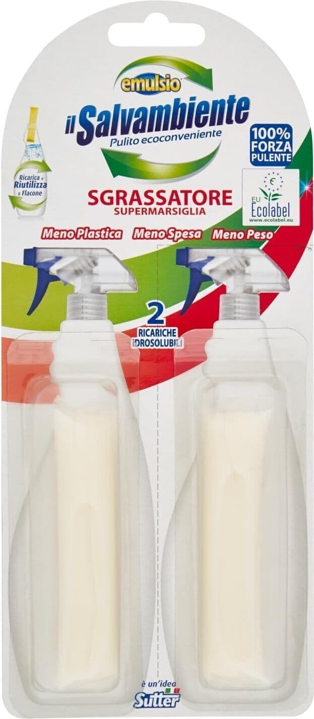 Emulsio Sgrassante Ecologico per Ambienti S/Ambiente Ricx2 Pulizia Profonda