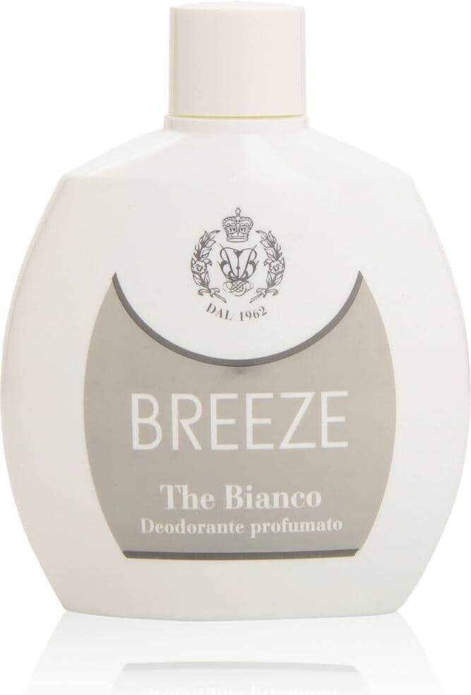 Deodorante Profumato Breeze The Bianco, Fresco e Duraturo, 100ml - Ideale per ogni Giorno