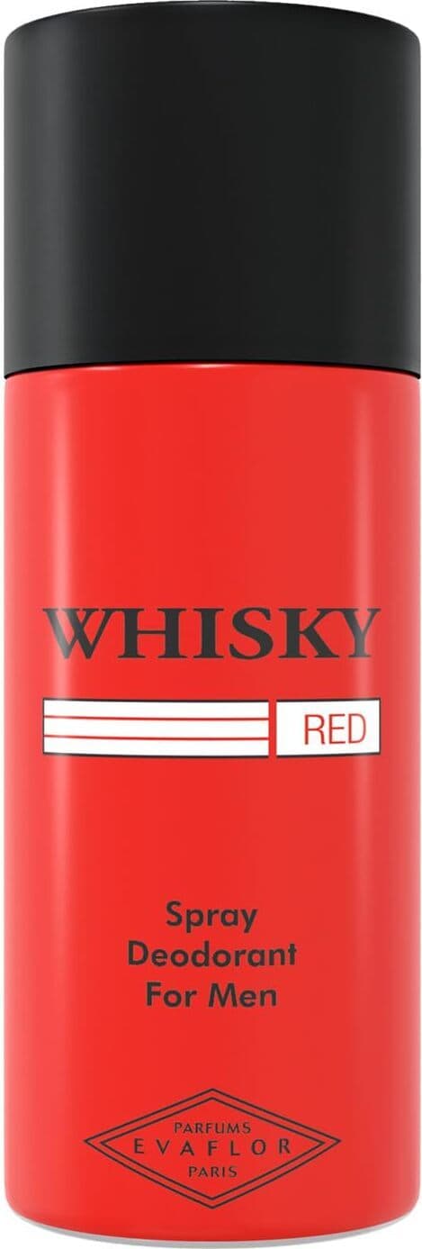 Whisky Red Deodorante Spray per Uomo 150ml - Vaporizzatore Maschile - EVAPARIS FLORENCE