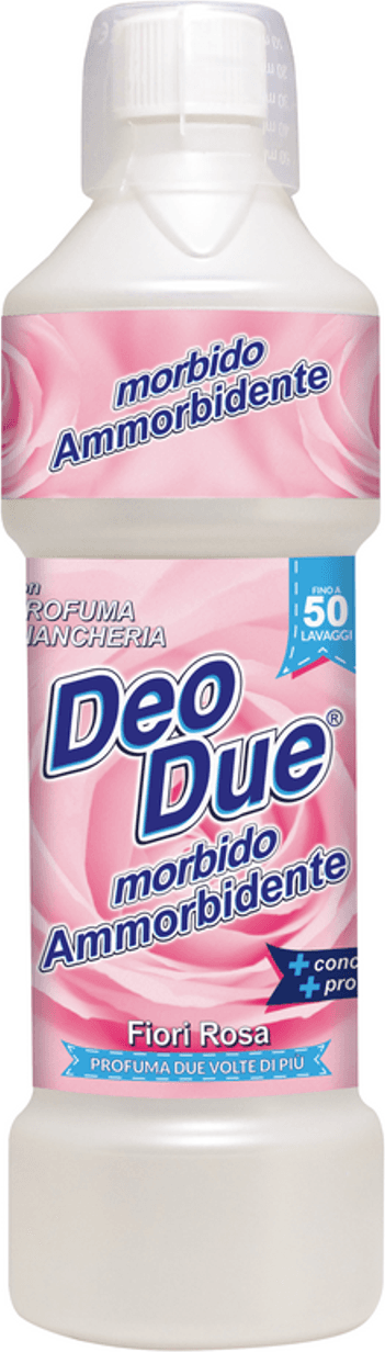Ammorbidente Profumato DEO DEO DUE con Essenza di Fiori Rosa