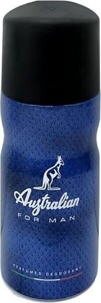 Deodorant Spray Blu Australian For Man Perfumer - 150 ml - Fresco e Duraturo