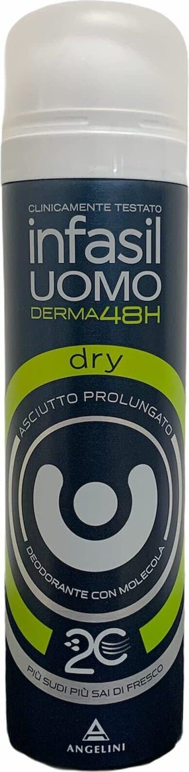Deodorante Spray per Uomo Adulto, Fresco e Duraturo, 150ml