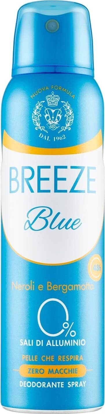 Breeze Deodorante Spray Blue, 150ml