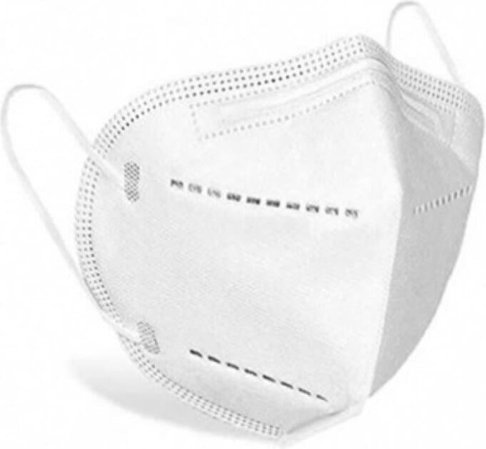 Maschera Protettiva FFP2 Bianca - Alta Efficienza Filtrante