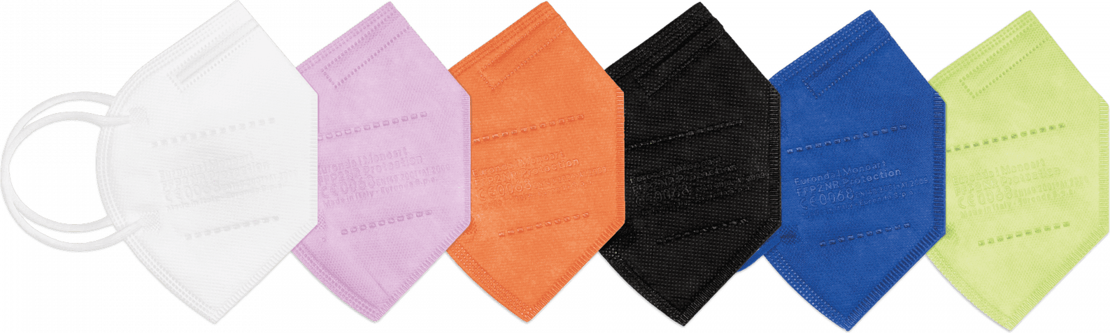 Mascherina Protettiva FFP2 Certificata - Made in Italy - Disponibile in Diversi Colori