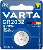 Pile Bottone Varta CR2032 Professional Electronics Litio 3V Confezione da 2 Pezzi - Alta Durata