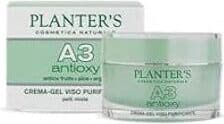 Crema Gel Viso Purificante Dipros Planter's 3A - 50 ml per Pelle Grassa e Impura