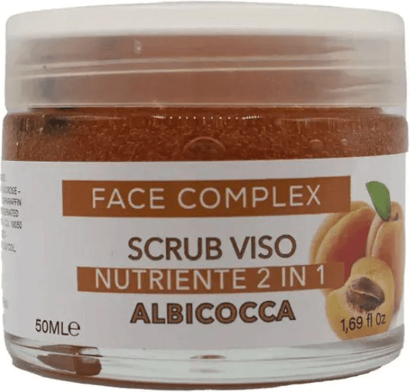Scrub Viso Nutriente 2in1 Albicocca - Face Complex - Confezione da 6 Pezzi