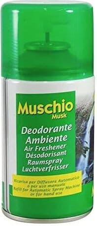 Deodorante per Ambiente al Profumo di Muschio, 250ml - Fresco e Naturale