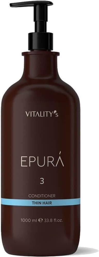Balsamo Intensivo Epura per Capelli Fini - Flacone da 1 Litro - Trattamento Rinforzante e Volumizzante