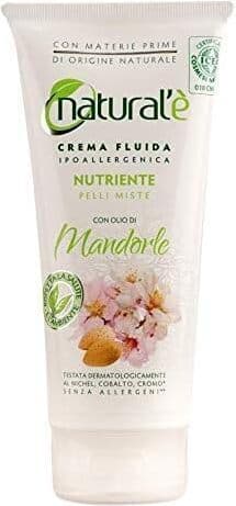 Crema Idratante Nutriente Natural'È 200ml con Olio di Mandorle - Confezione da 6 Tubi