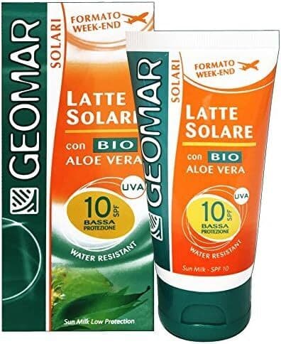 Latte Solare Protezione SPF 10 - 75 ml - Crema Solare Idratante e Protettiva