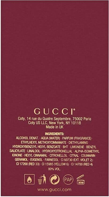 Gucci Eau De Parfum - 50 Ml