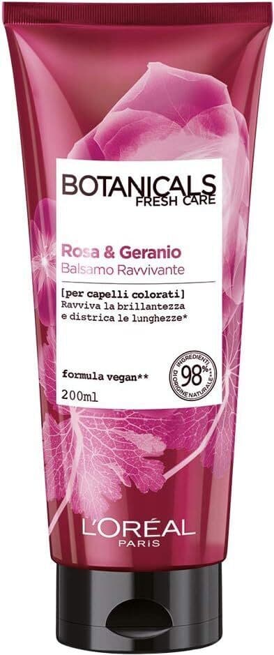 L'Oréal Botanicals Balsamo Geranio per Capelli Colorati 200 ml Tubo