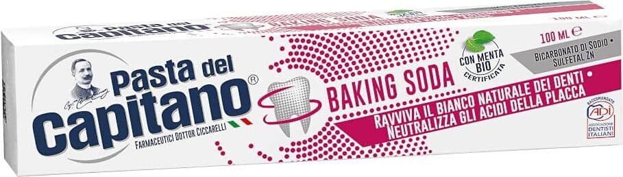 Pasta del Capitano Dentifricio Baking Soda, 100 ml