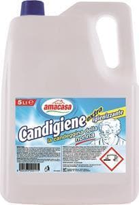 Candeggina Amacasa Grande Formato, Detergente Potente, 5000ml - Ideale per Pulizia Profonda