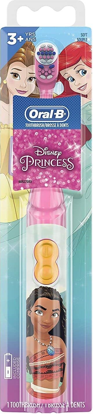 Spazzolino Elettrico per Bambini Oral-B Stages Power Disney Princess con Timer App - Batteria Inclusa