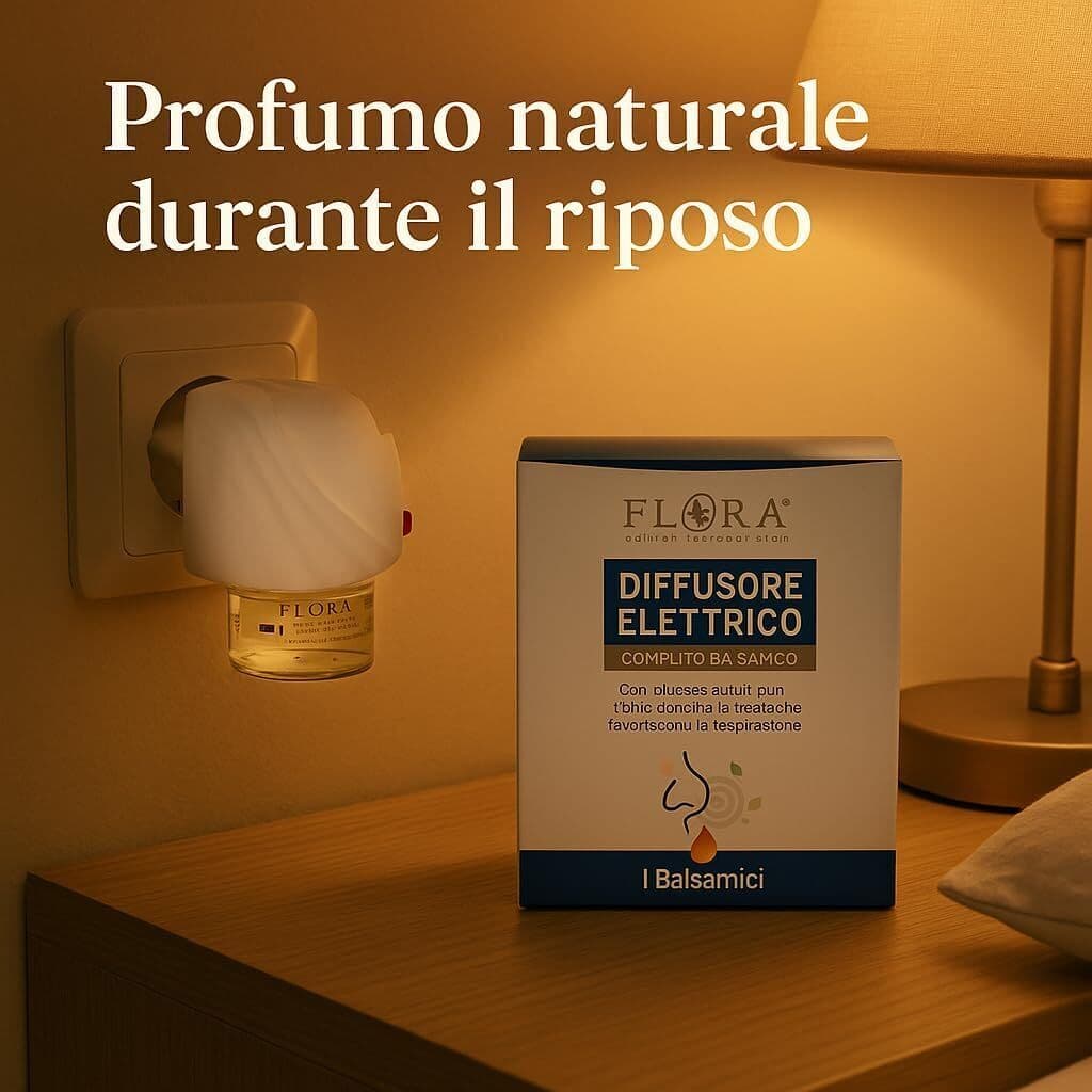 Diffusore Elettrico Aromaterapia per Ambiente con Oli Essenziali Naturali