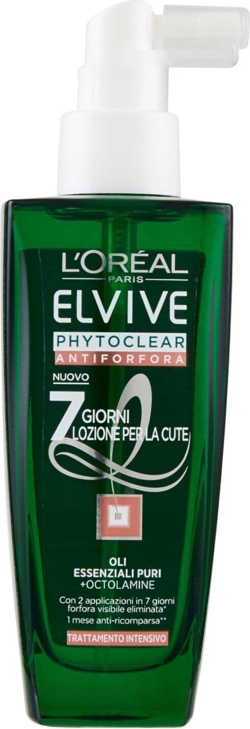Lozione Antiforfora L'Oréal Phytoclear 100 ml - Trattamento Capelli