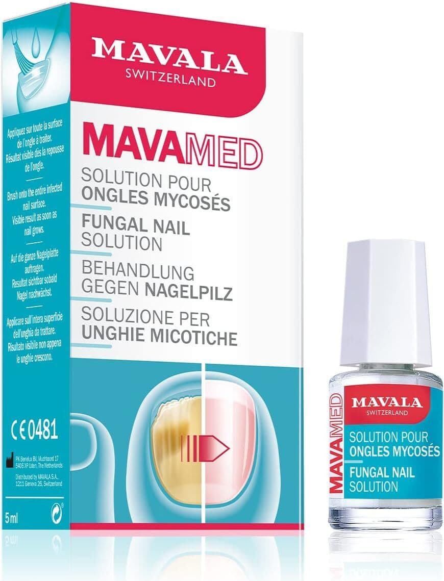Tratamiento Anti-Hongos para Uñas Mavamed 5 ml - Elimina Hongos de Uñas de Pies y Manos