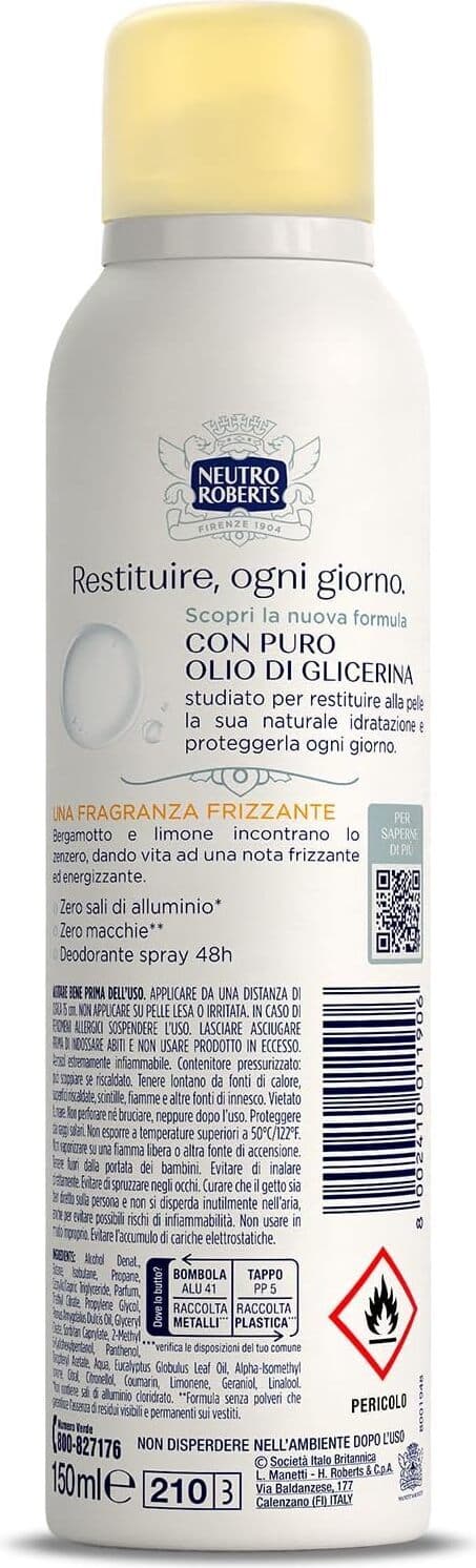 Conf Roberts olio di argan (olio doccia 500ml+sapone 115g)