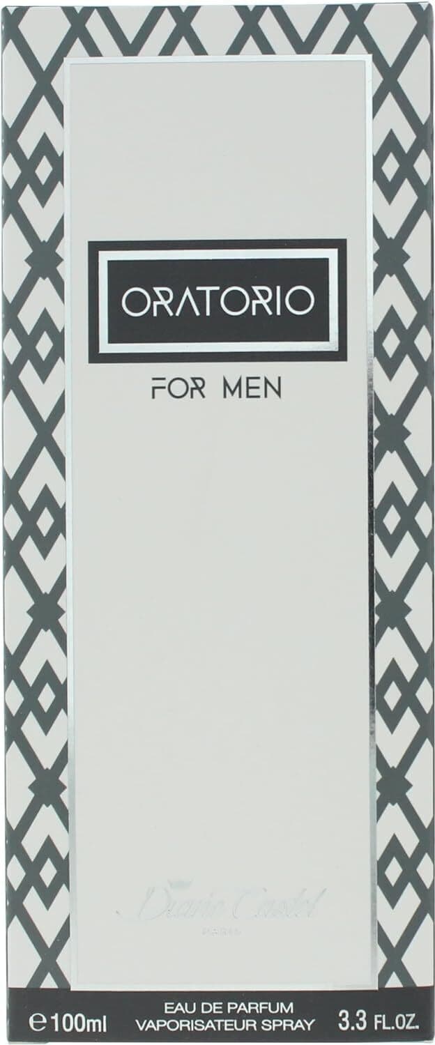 Eau de Parfum Homme Diane Castel Oratorio, 100 ml - Profumo Maschile Elegante