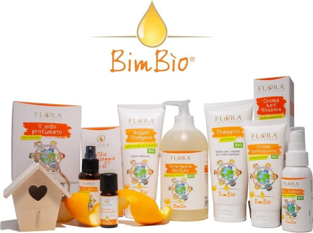 Crema Antirossore Flora Bimbìo 100 Ml Bio-Bdih - Crema Delicata Calmante Emolliente Lenitiva per Sederini Arrossati con Estratti e Oli Vegetali Naturali