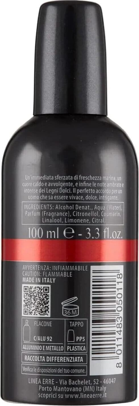 Profumo Uomo 100ml - Giardino dei Sensi - Fragranza Duratura e Intensa