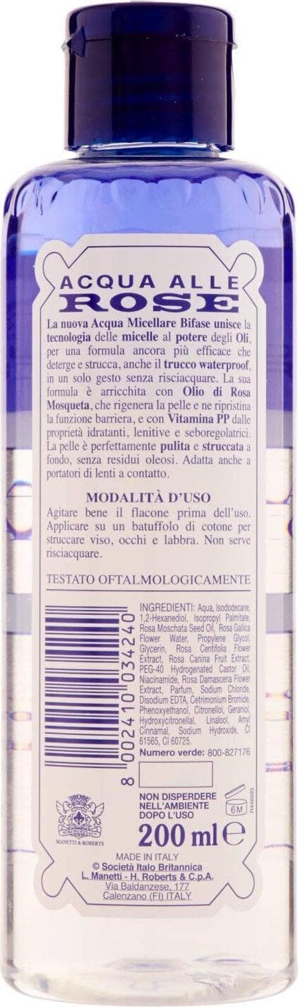 Acqua di rose Roberts Mousse detergente viso 150ml