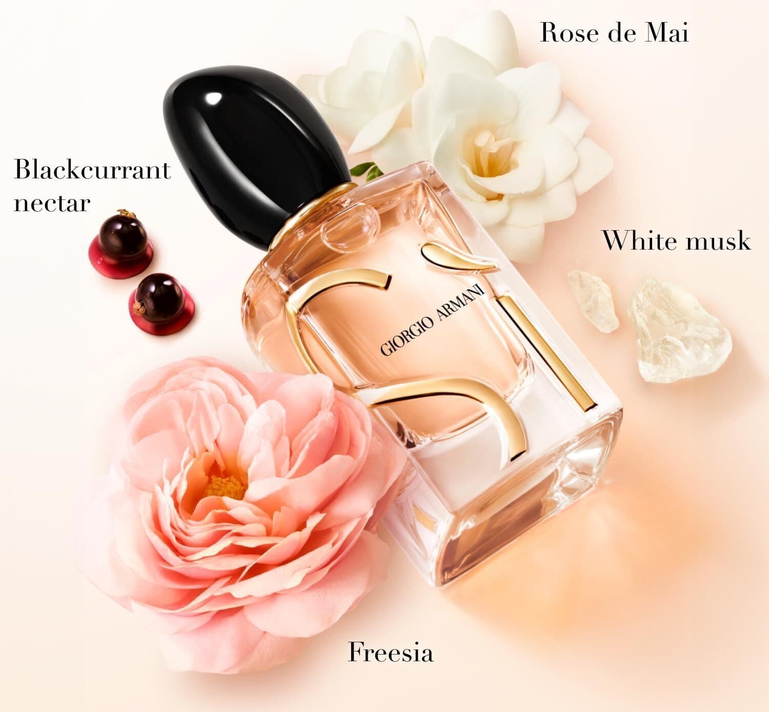 Profumo Giorgio Armani Sì Eau de Parfum per Donna, 50 ml - Fragranza Elegante e Sensuale