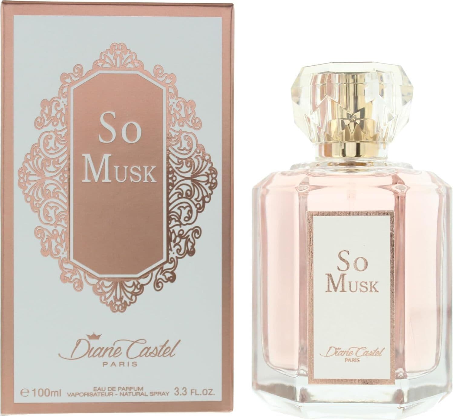 Eau de Parfum So Musk DIANE CASTEL 100ML - Profumo Unisex Intenso e Duraturo