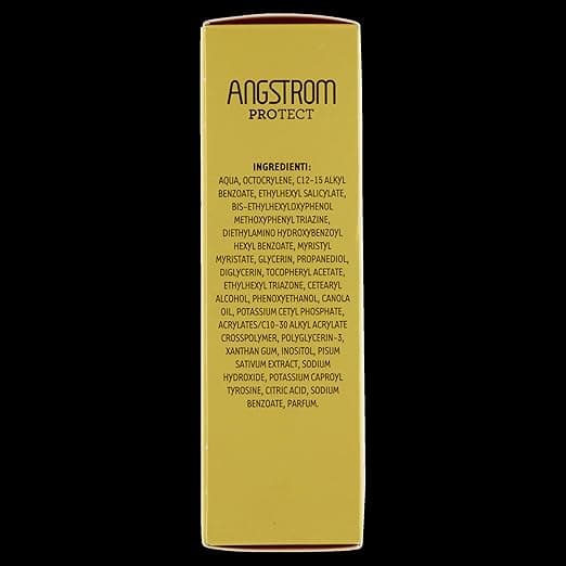 ANGSTROM Protect Crema Solare Viso SPF 30, Stimola la Produzione di Melanina con il Total Tanning System, con Filtri Solari UVA/UVB, Molto Resistente all'Acqua, Dermatogicamente Testato, 50 ml