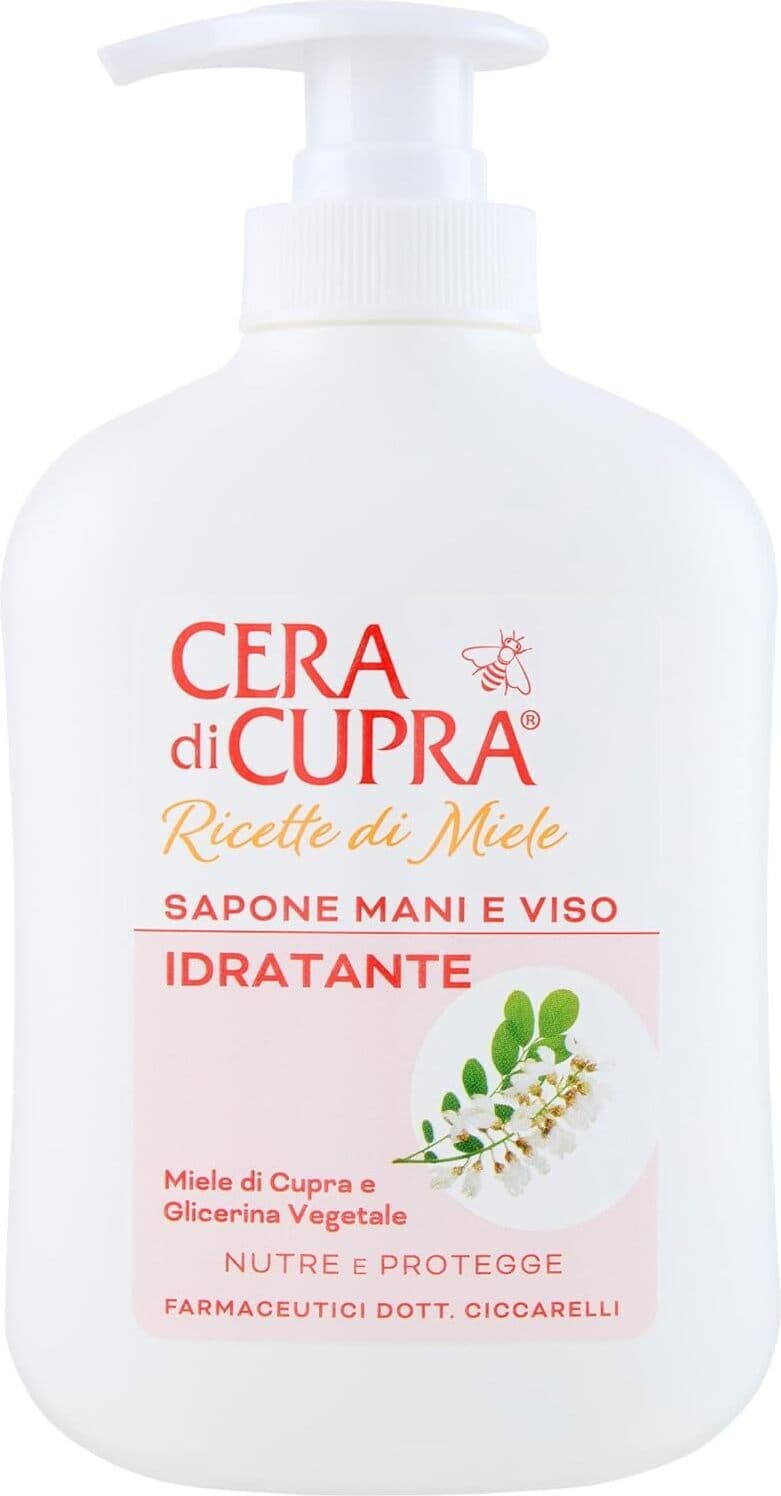 SAP. LIQU. CUPRA RICETTE DI MIELE 200 ML IDRATANTE CON MIELE E FIORI DI MANDORLO DOSATORE