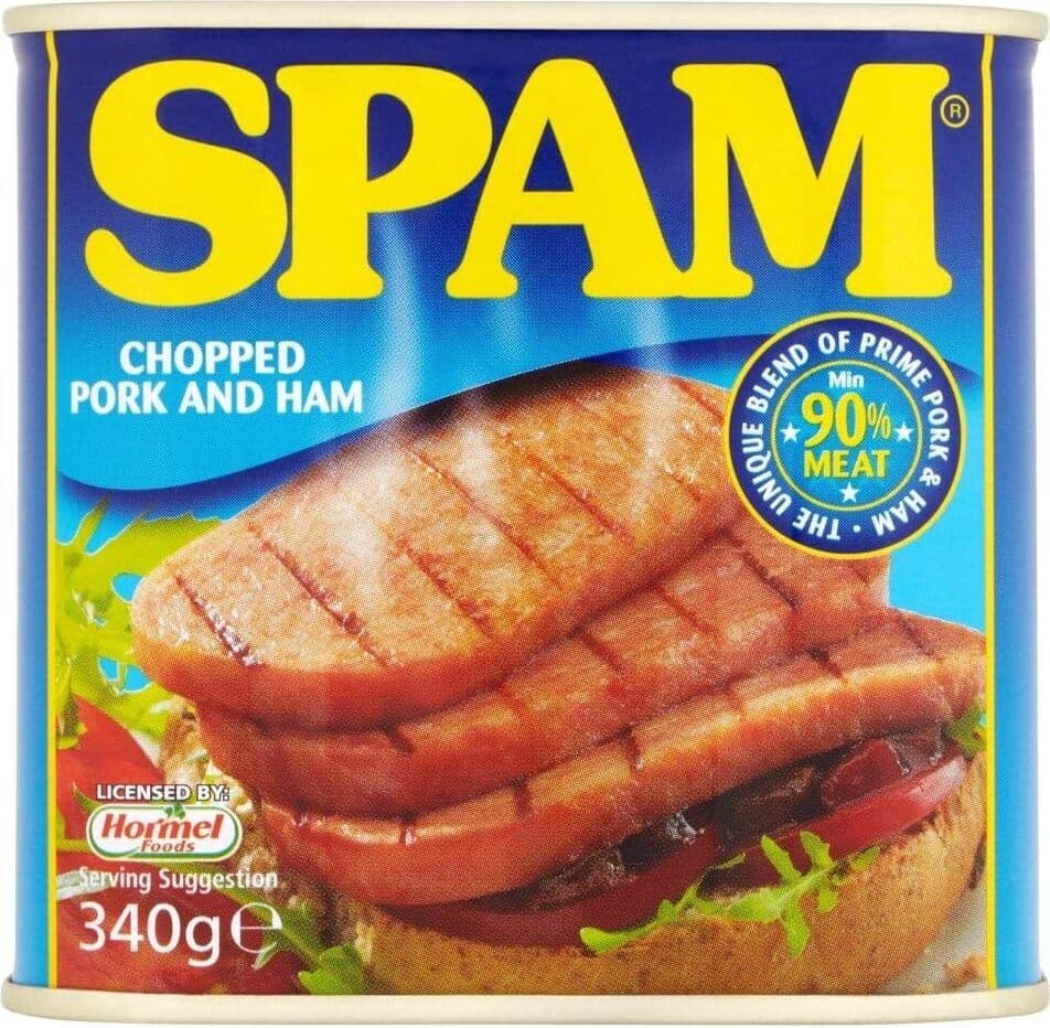 Spam tritato di maiale e prosciutto, 340 g