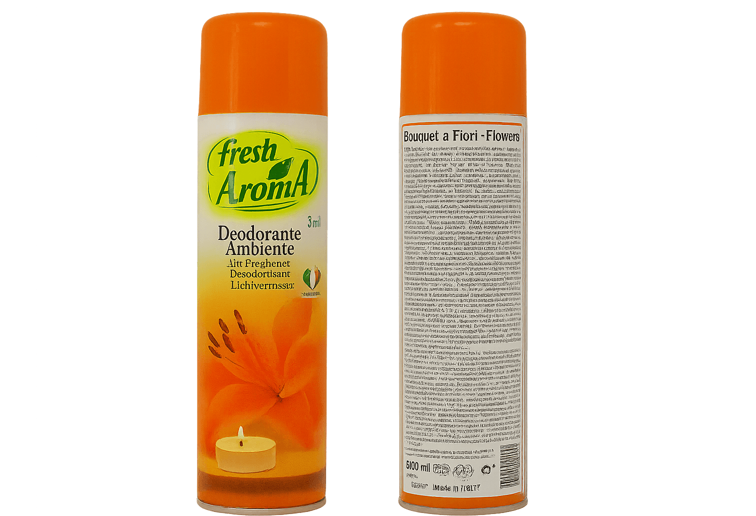 Deodorante Spray FRESH AROMA 300ML Profumo di Fiori - Protezione Fresca e Duratura