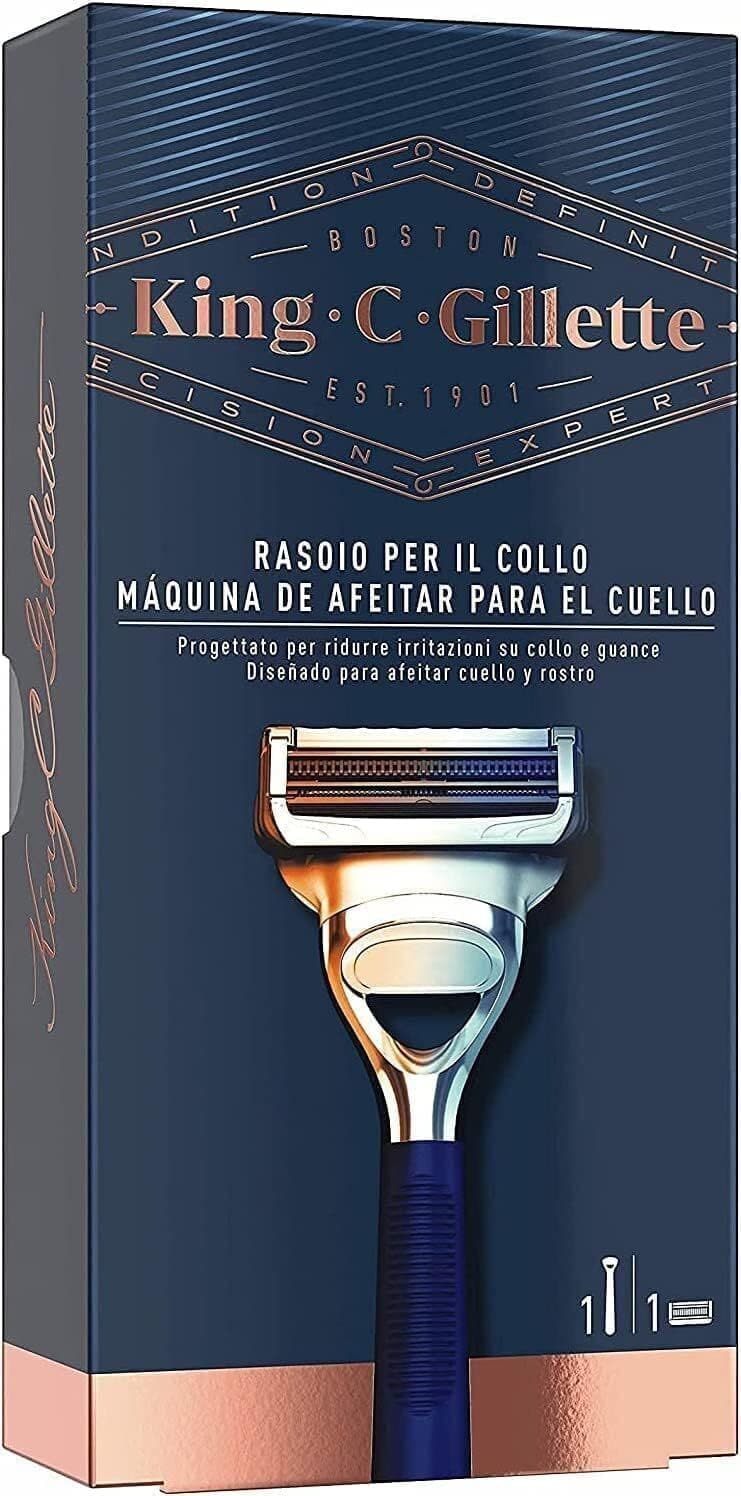 Rasoio Gillette King C Precisione per Rasatura del Collo